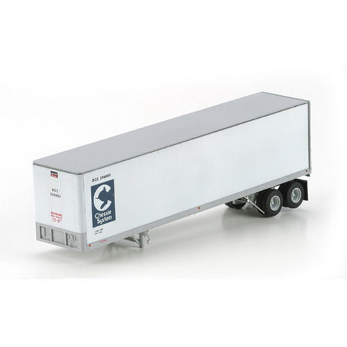 Athearn 73303 Chessie 40' Fruehauf Z-Van Trailers #1 (Set of 2)
