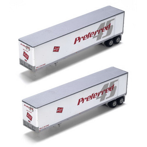 Athearn 73367 MILW 45' Fruehauf Z-Van Trailer #1 (2)