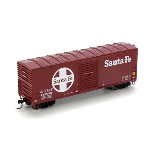 Athearn 73406 HO Scale Santa Fe 40' Modernized Boxcar #142843