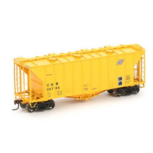 Athearn 87524 HO Scale C&NW/Yellow GATC 2600 Airslide Hopper #69789