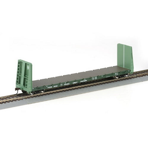 Athearn 88108 HO Scale Pacific Great Eastern 60' Bulkhead Flatcar #16010