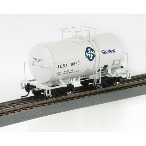 Athearn 89102 HO AESX/Staley 30' NACC 8,000 Gallon Beer Can Tankcar # 10875