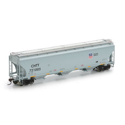 Athearn 89267 HO UP/CHTT Trinity 5161 cu ft Covered Hopper #721005
