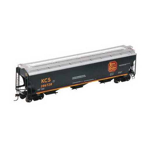 Athearn 89284 HO Scale Kansas City Southern Trinity Covered Hopper #286728
