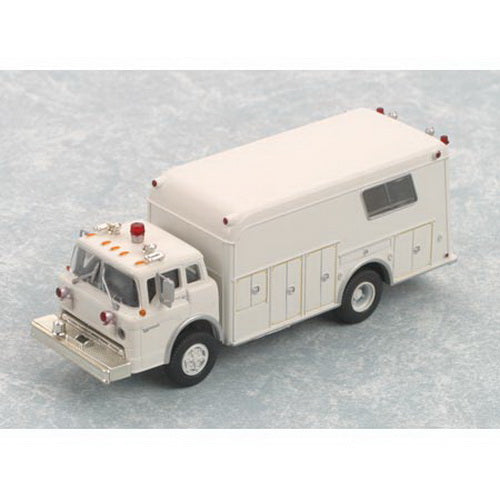 Athearn 91814 HO White Ford Fire Rescue Truck