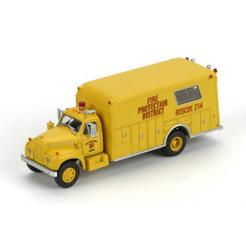 Athearn 91833 HO Fire Protection District Mack B Truck #214
