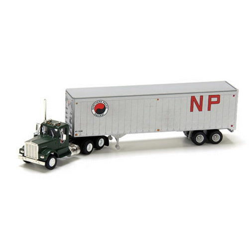 Athearn 91938 HO NP Kenworth with 40' Trailer