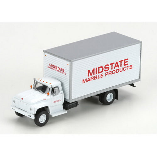 Athearn 91965 HO Midstate Marble 1968 Ford F-850 Box Van - Ready To Roll