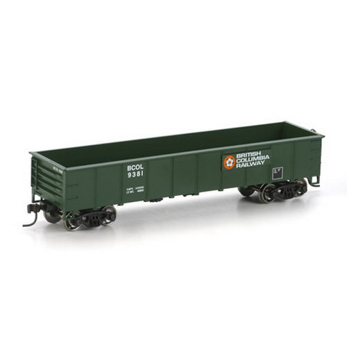 Athearn 94337 HO Scale British Columbia Railway 40' Gondola #9381
