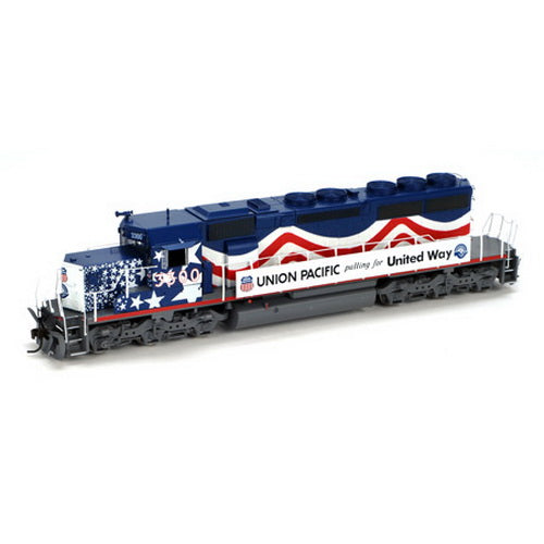 Athearn 95196 HO Scale UP/United Way SD40-2 Diesel Locomotive #3300