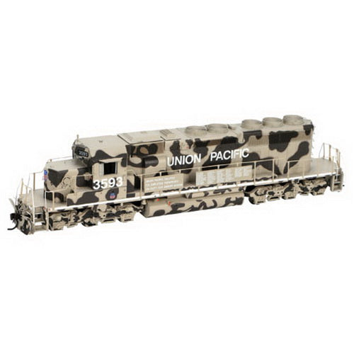 Athearn 95197 HO UP/Desert Storm SD40-2 88" Nose Diesel Locomotive #3593