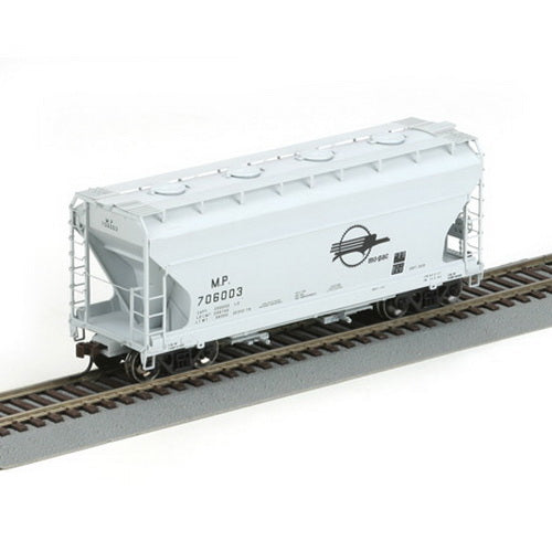 Athearn 95935 HO Scale Missouri Pacific ACF 2970 Covered Hopper #706003