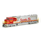 Athearn G62210 HO SF/Warbonnet/BNSF Patch SD75M Diesel Locomotive #8239