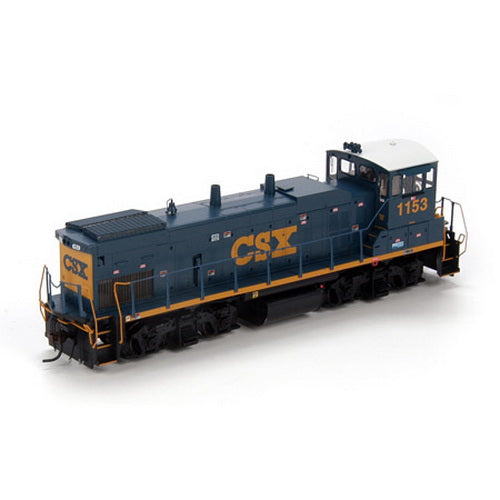 Athearn G66198 HO CSX/YN3 MP15-AC Diesel Locomotive w/DCC & Sound #1153