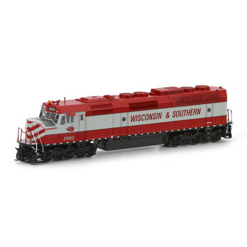 Athearn G67538 HO Wisconsin & Southern F45 Diesel Locomotive #1003