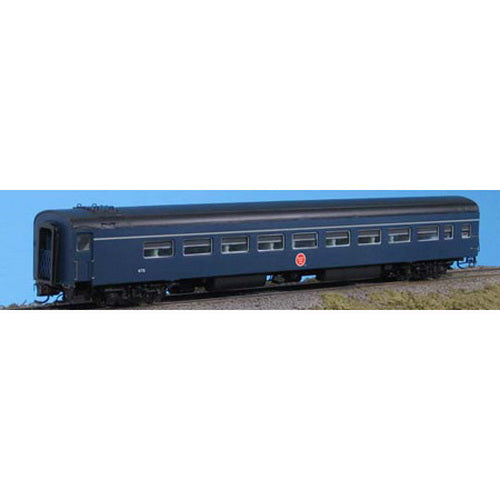 Rapido Trains 105043 HO Missouri Pacific 52-Seat Dayniter Leg-Rest Coach #491
