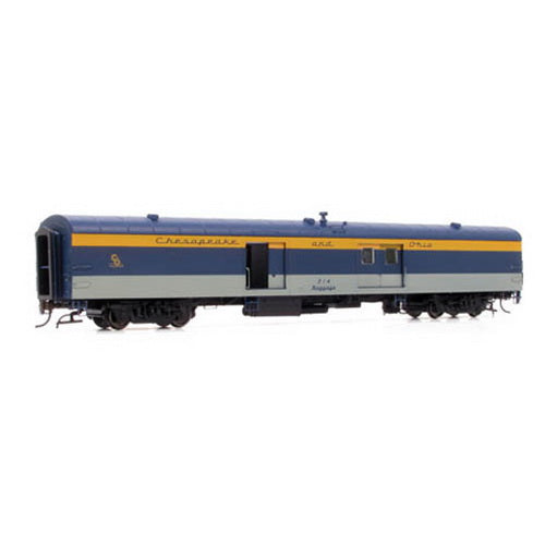 Rapido Trains 106203 HO Chesapeake & Ohio Baggage Express Car #314