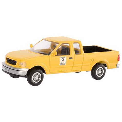 Atlas 1285 HO Guilford MOW Ford F150 Pickup Yellow