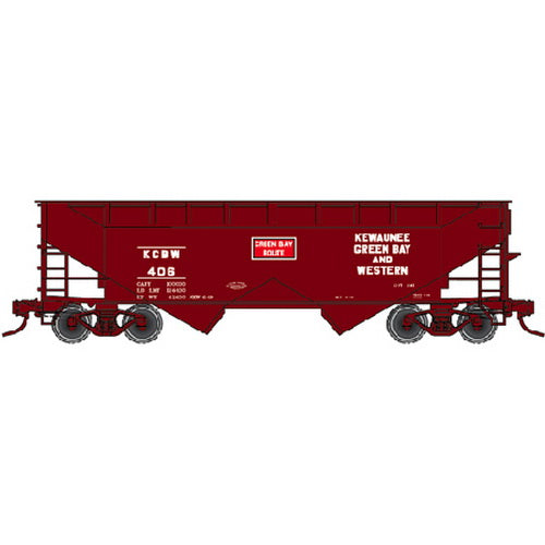 Atlas 18903 KGB&W 2-Bay Offset Hopper