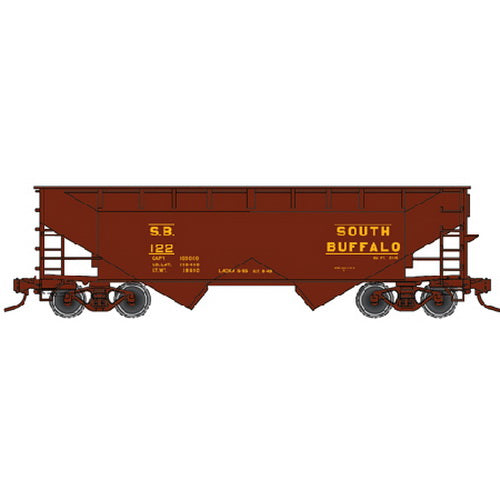 Atlas 18914 South Buffalo 2-Bay Offset Hopper