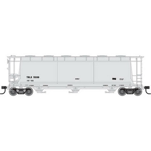 Atlas 19891 HO Texas Railcar 3-Bay Cylindrical Hopper #5339