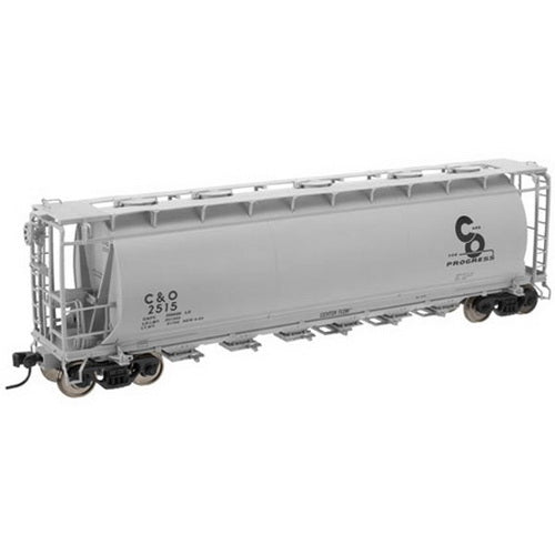 Atlas 20000541 C&O 6-Bay Cylindrical Hopper #2512