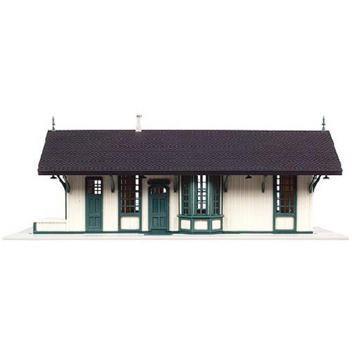 Atlas 28493 N Scale 2-Tone Green Marwood Station