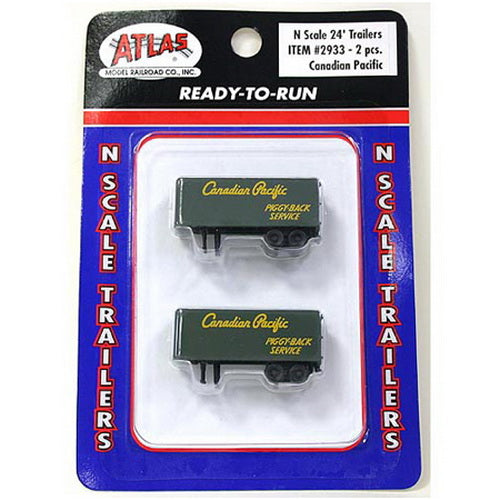 Atlas 2933 N CP 24' Trailers (Pack of 2)