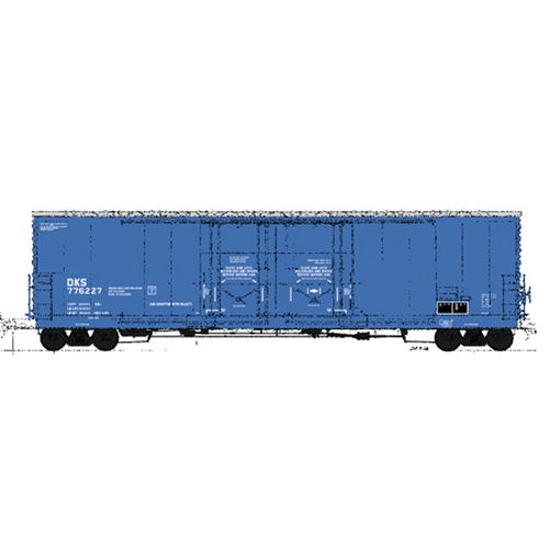 Atlas 31352 N Scale DK&S 53' DPD Boxcar #2