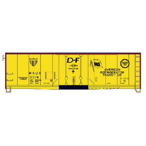 Atlas 33262 N Scale American Refrigerator Transit 40' Plug Door Boxcar #3019