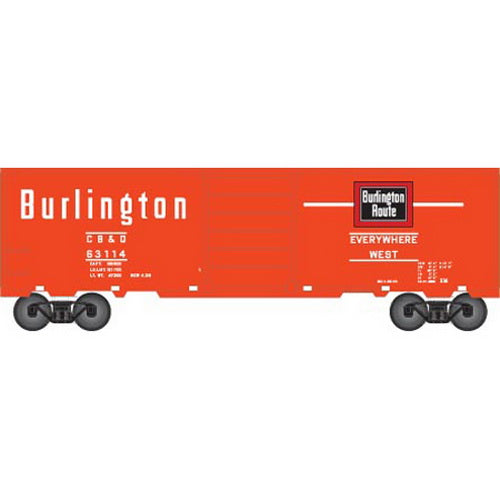 Atlas 34606 N Scale CB&Q 40' PS-1 Boxcar #63001