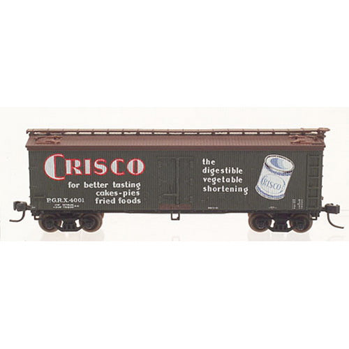 Atlas 41488 N Scale Crisco PGRX 40' Wood Reefer #4001