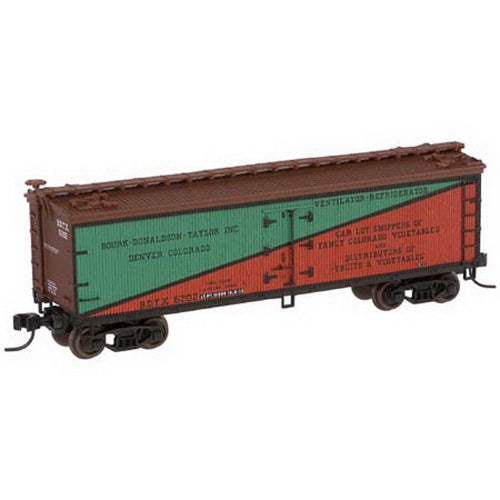 Atlas 41510 N Scale Bourk-Donald.40' Wood Reefer #6200