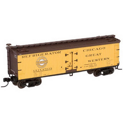 Atlas 41512 N Scale Chicago Great Western 40' Wood Reefer #97038