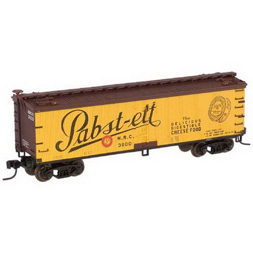 Atlas 41518 N Scale Pabst-ett 40' Wood Reefer #3600