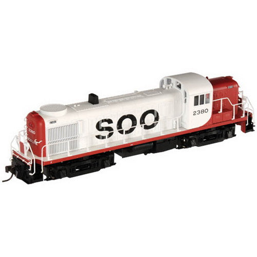 Atlas 42094 N Scale Soo Line RS-3 w/o Sound #372