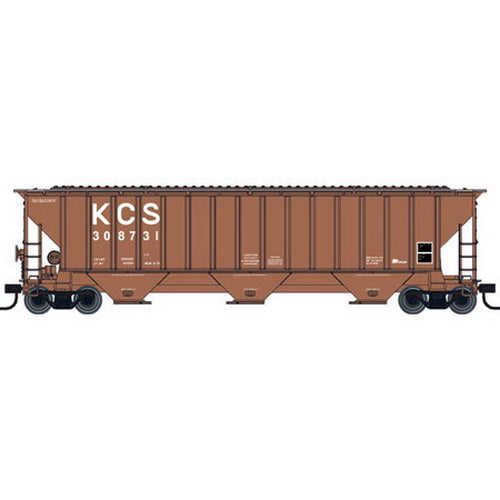 Atlas 50000309 N Scale Kansas City Southern Thrall 4750 Covered Hopper #308650