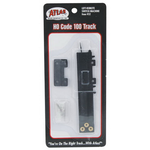 Atlas 0052 HO Code 100 Track Left Hand Remote Switch Machine