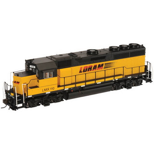Atlas 53930 N Scale Loram GP40 w/DB #110