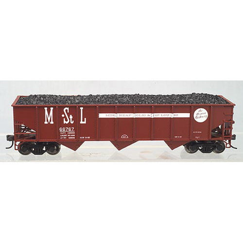 Atlas 929 Minneapolis & St. Louis 70-Ton 3-Bay Coal Hopper #66767