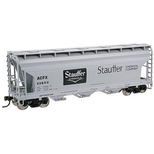 Atlas 943 HO Scale Stauffer Chemical ACF 3560 Covered Hopper #63853