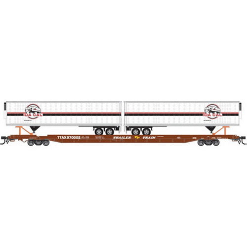 Atlas 69894 O Scale TPTX 89'4"Flatcar #970022 (3 Rail)