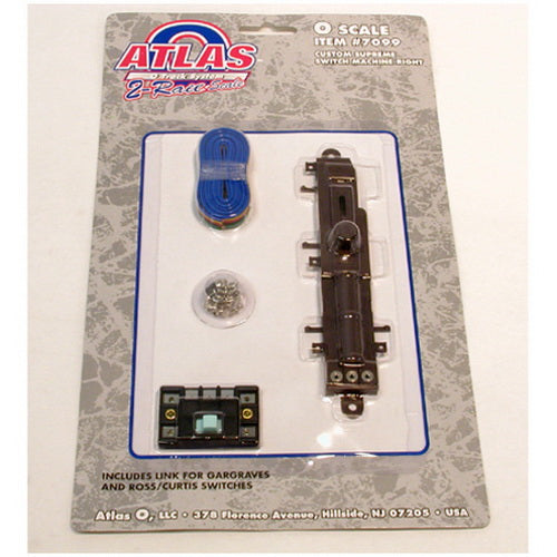 Atlas 7099 O Scale 2-Rail Right Hand Switch Machine Custom Supreme