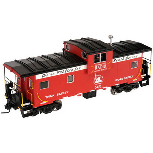 Atlas 7649 2 Rail SRNJ Extended Vision Caboose #670