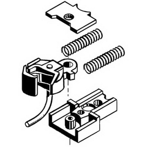 Kadee 1789 G Centerset Couplers with Truck Mount