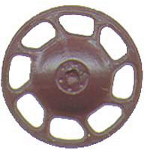 Kadee 2023 HO Universal Brake Wheels in Dark Boxcar Red