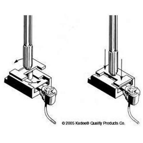 Kadee 230 HO Talgo-Truck Adaptor Insertion Pic