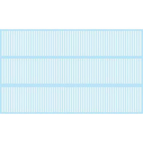 Kadee 3122 HO Sheet of Street Decal Dashes in White