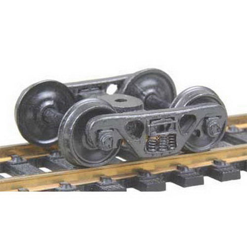 Kadee 555 HO A.S.F. 100-Ton Roller Bearing Fully Sprung Self-Centering Metal