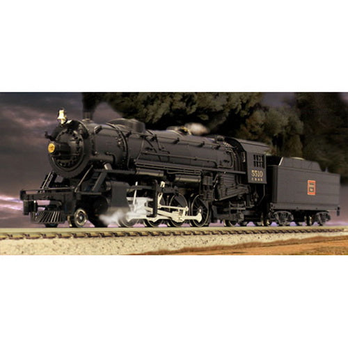 Kato 126-0211A N CB&Q 2-8-2 Heavy Mikado Steam Locomotive #5510